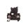 Złączka bezpiecznikowa 6mm2 czarna 6,3A G 5x20mm PT 4-HESI (5X20) 3211861