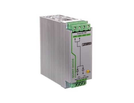 Moduł diodowy szyn nośnych 12-24V DC/2x20A lub 1x40A DIN 2320157