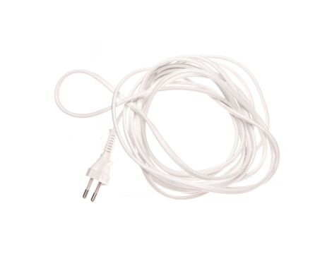 Przewód przyłączeniowy bez wyłącznika 400cm biały SP-400/2X0,75/-BIA PRW1000324