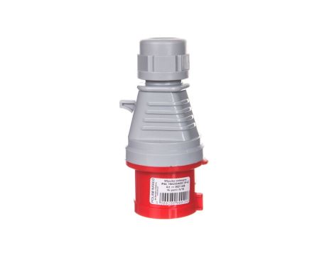Wtyczka izolacyjna przenośna 16A 400V 4P IP44 /szybkozłączne/ 3627-326