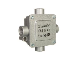 Puszka odgałęźna metalowa 5-torowa 2,5mm2 4 wejścia IP55 018