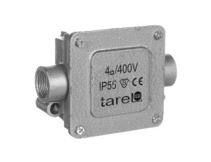 Puszka odgałęźna metalowa 5-torowa 4mm2 2 wejścia IP55 014