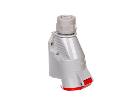 Gniazdo izolacyjne stałe 4P 32A 400V czerwone IP44 2647-126
