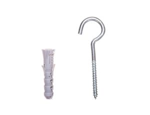 Kołek rozporowy z hakiem sufitowym Koelner FIX-06S 6 x 30 mm /200 szt./