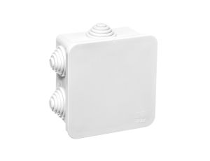 FAST-BOX Puszka hermetyczna n/t 76x76x40mm pusta IP55 biała 0242-10