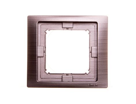Simon Basic Neos Ramka pojedyncza IP44 tytanowy BMRC1B/052