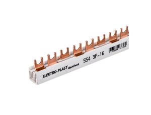 Szyna łączeniowa 3P 80A 16mm2 widełkowa (54mod.) 3F S-543F-16 45.316