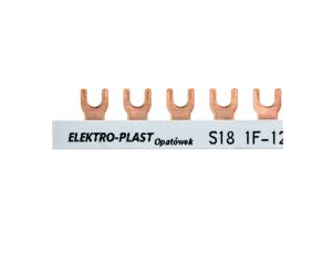 Szyna łączeniowa 1P 63A 12mm2 widełkowa (18 mod.) 1F S18 1F-10 45.308