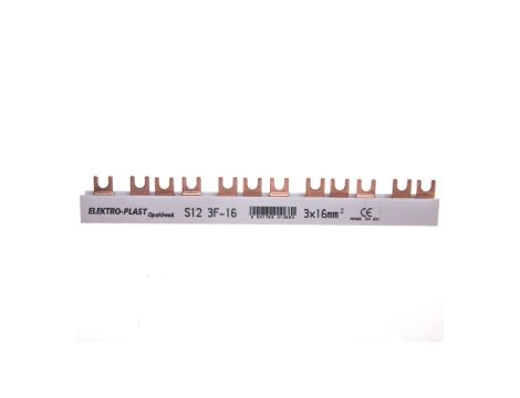 Szyna łączeniowa 3P 80A 16mm2 widełkowa (12mod.)3F S12 3F-10 45.321
