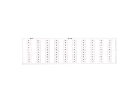 Oznaczniki WMB 10x 41-50 793-5506 /5szt./