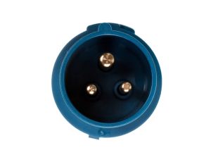 Wtyczka przenośna 16A 3P 230V niebieska IP44 148A MEN148A