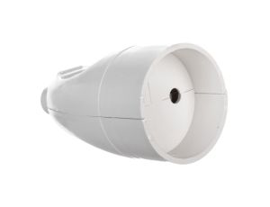 Gniazdo przenośne b/u 16A 2P 250V białe GN-161
