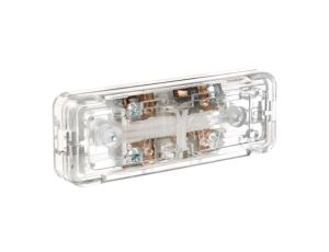 Wyłącznik suwakowy przelotowy lub końcowy 2-torowy 2,5A/250V bezbarwny WS-2P/BEZB