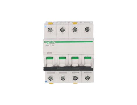 Wyłącznik nadprądowy 3P+N C 20A 6kA AC iC60N-C20-3N A9F04720
