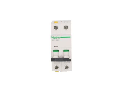 Wyłącznik nadprądowy 2P D 25A 6kA AC iC60N-D25-2 A9F05225