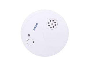 Czujnik dymu bateryjny 9V DC biały OR-DC-609