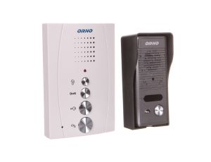 Zestaw domofonowy jednorodzinny bezsłuchawkowy ELUVIO biały OR-DOM-RE-914/W