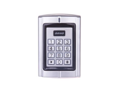 Zamek szyfrowy z czytnikiem kart i breloków zbliżeniowych 12V DC IP44 OR-ZS-802