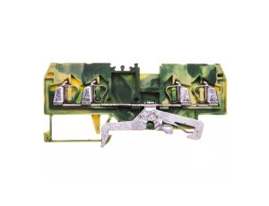 Złączka szynowa 4-przewodowa 2,5mm2 żółto-zielona 280-837
