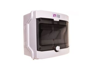 Rozdzielnica modułowa PV 1x8 natynkowa /transparentna/ UV 1500V DC IP65 ECH-8G DIDO 001101061