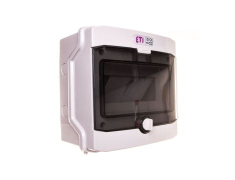 Rozdzielnica modułowa PV 1x8 natynkowa /transparentna/ UV 1500V DC IP65 ECH-8G DIDO 001101061
