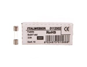 Wkładka aparatowa 5x20mm 2,5A T /zwłoczna/ 250V 006710050
