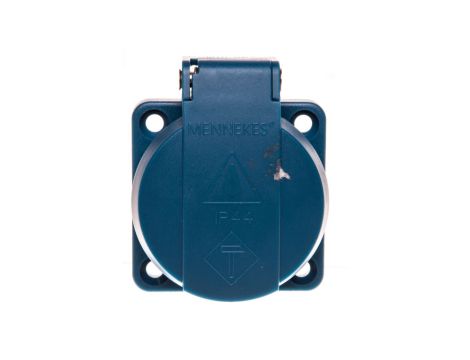Gniazdo tablicowe 3P 16A 230V niebieskie IP44 11111 MEN11111