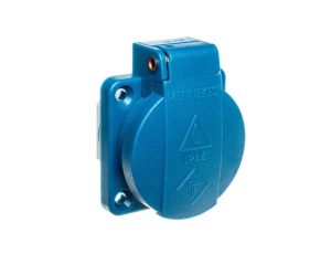 Gniazdo tablicowe 3P 16A 230V niebieskie IP44 11131 MEN11131