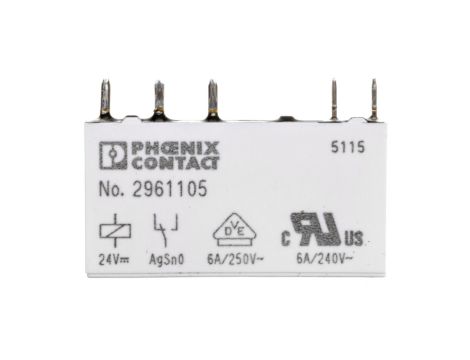 Przekaźnik przemysłowy 1P 24V DC REL-MR- 24DC/21 2961105