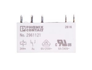 Przekaźnik interfejsowy 1P 6A 24V DC REL-MR- 24DC/21AU AgSnO 2961121