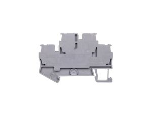 Złączka szynowa 2-piętrowa, 4 przewodowa 0,08-4mm2 szara STTB 2,5 3031270 kolor: szary