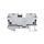 Złączka szynowa 2-przewodowa 0,2-10mm2 szara ST 6 3031487