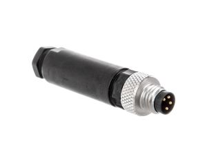 Złącze wtykowe proste 4P M8 kod A 3,5-5mm SACC-M 8MS-4CON-M-SW 1501265