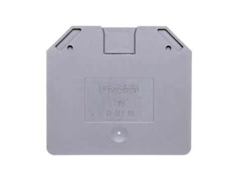 Pokrywa końcowa 2,2x52,8x47,3mm szara D-UT 16 3047206