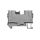 Listwa zaciskowa przepustowa 2-przewodowa 0,5-10mm2 szara PT 6 3211813