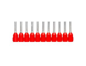 Tulejka kablowa izolacyjna 1mm2AI 1,0-8 RD-S tulejki o długości 8mm, kolor czerwony 1212523 /1000szt./