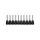 Tulejka kablowa izolacyjna 1,5mm2AI 1,5-8 BK-S tulejki o długości 8mm, kolor czarny 1212524 /1000szt./