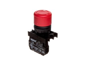 Przycisk dłoniowy bezpieczeństwa, 1NC, grzybek 30 mm, czerwony T0-B200E30
