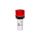 Buzzer, monoblok, 220V AC, 90db, podświetlany, czerwony T0-MBZS220S