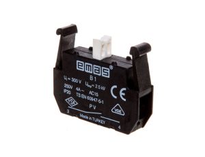 Element łączeniowy do kaset sterowniczych PV styk pomocniczy serii PV 1Z montaż czołowy T0-PVB1