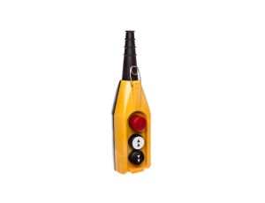 Kaseta sterownicza, 3 przyciski, w tym przycisk awaryjnego stopu 30 mm, dwie prędkości, T0-PV3E30B4