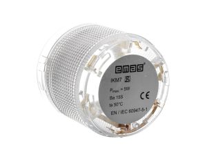 Moduł sygnalizacyjny 70mm, bez źródła światła, biały, T0-IKM7B