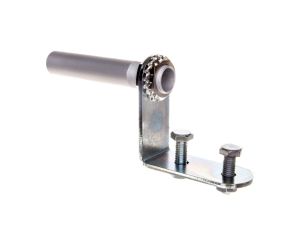 Podstawa kolumny świetlnej 100 mm do montażu bocznego, aluminiowa, wyjście przewodów w dół, T0-IKAD01