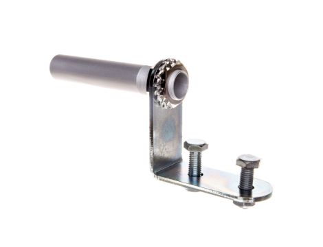 Podstawa kolumny świetlnej 100 mm do montażu bocznego, aluminiowa, wyjście przewodów w dół, T0-IKAD01