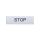 Tabliczka informacyjna 8 mm STOP, T0-BET08-STOP