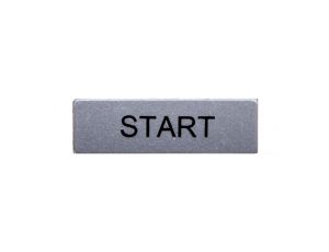 Tabliczka informacyjna 8 mm START, T0-BET08-START