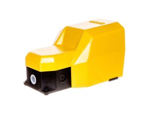 Wyłącznik nożny pojedynczy z osłoną żółty metal 2Z 2R 2 kroki T0-PDKS11GX20