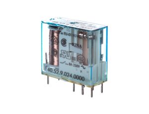 Przekaźnik miniaturowy 2P 8A 24V DC i 40.52.9.024.0000