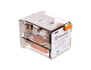 Przekaźnik miniaturowy 3P 16A 230V AC do gniazda lub Faston AgCdO 187 62.33.8.230.0040