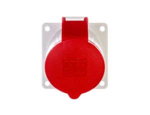 Gniazdo tablicowe 32A 5P 400V 6h IP44 skośne 1215